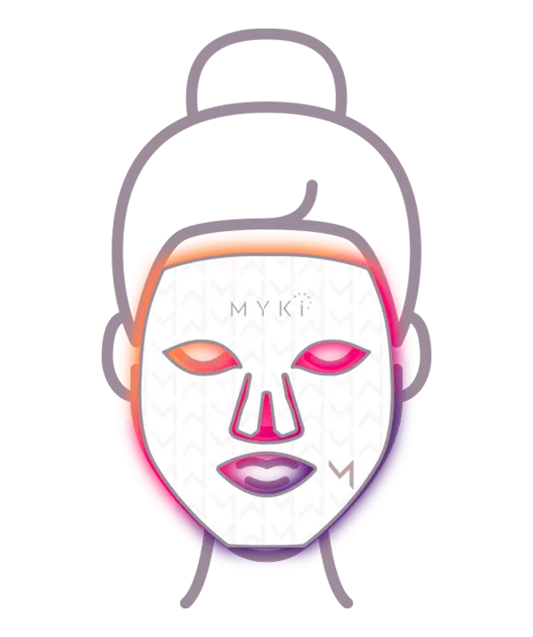 infrared light led face mask