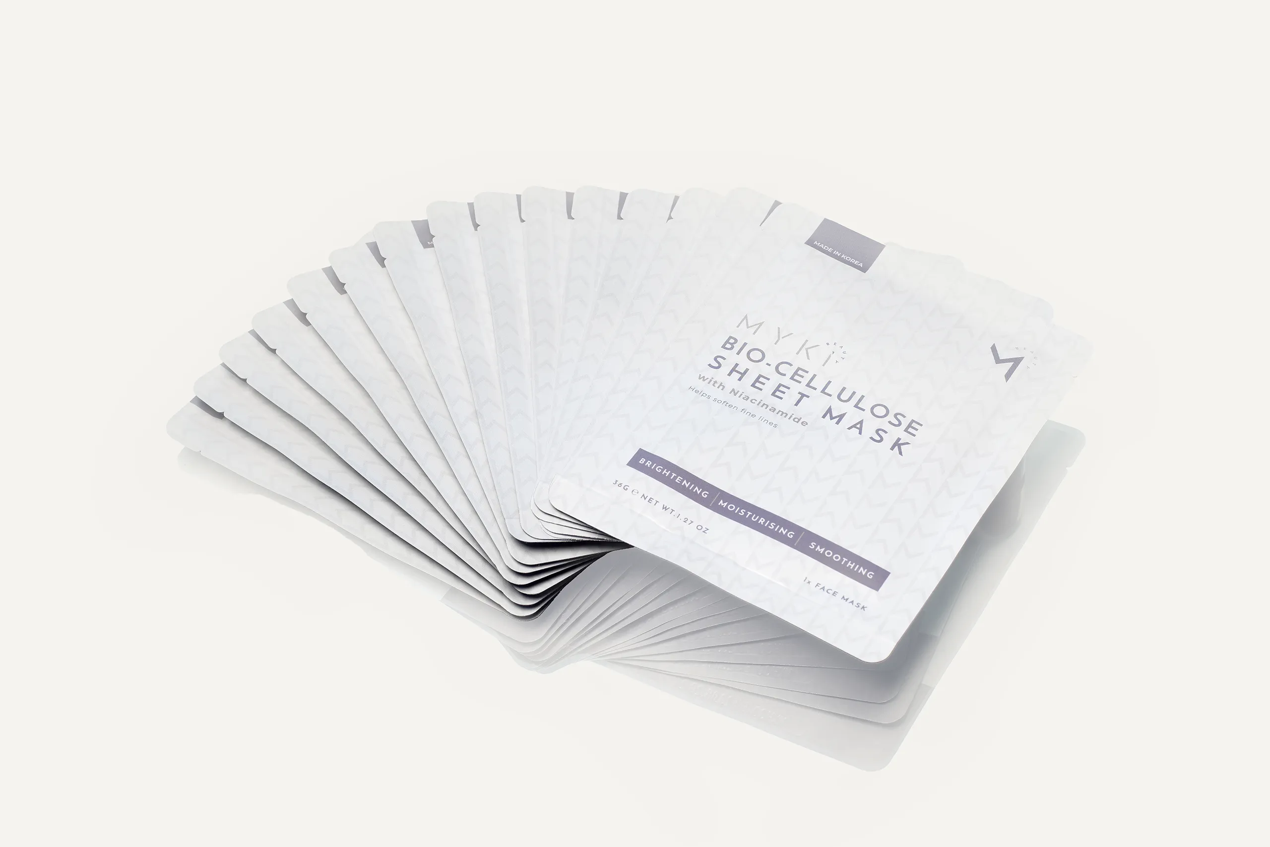 MyKi face sheet masks for hydrating skin