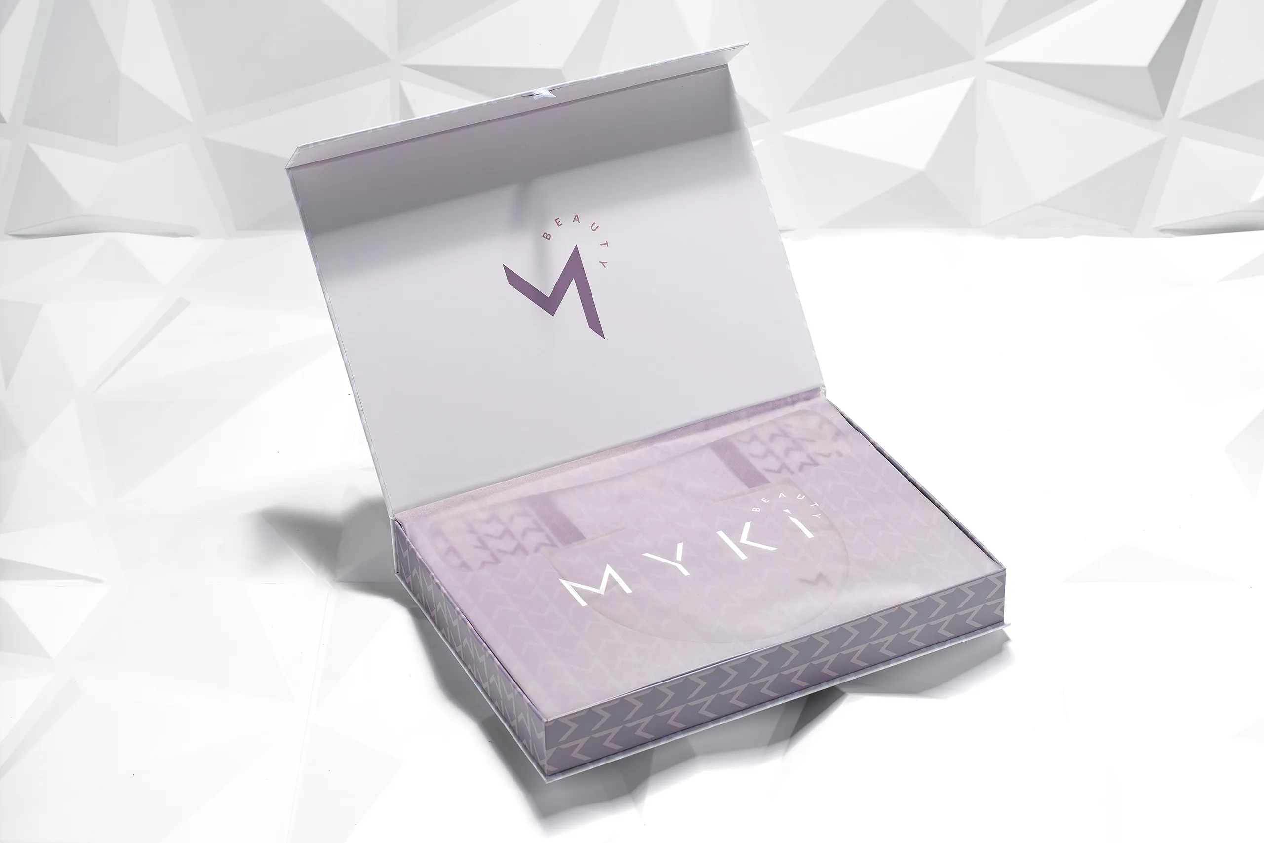 MyKi neck mask box packaging